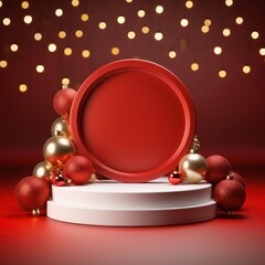 Christmas Podium Display Product