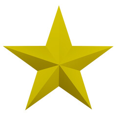 Obraz premium star 3d render
