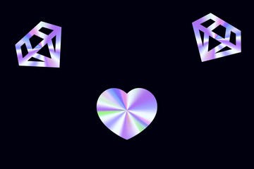set of diamond