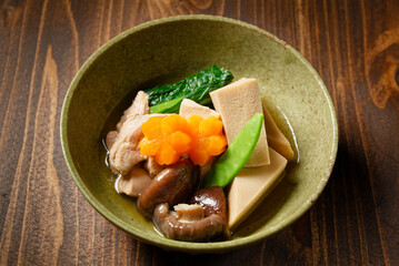 高野豆腐の含め煮