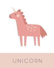 Fairy tale flashcard. Learning English words