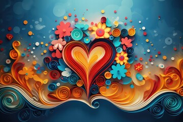 Abstract Background Celebrating Book Lovers Day