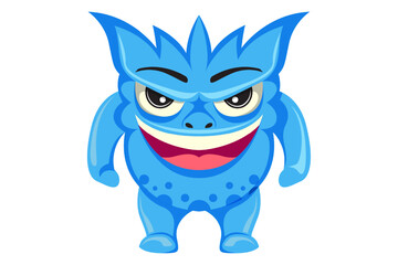 Cute Monster Character Design Illustration