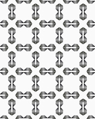 Fototapeta premium White and gray floral seamless pattern Background Traditional Arabic geometric ornament