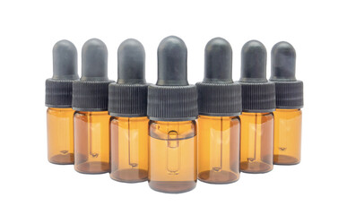 Group of dropper bottles isolated - 654706928
