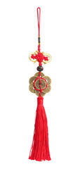 Chinese new year ornament, Chinese good luck symbol isolated - 654706929