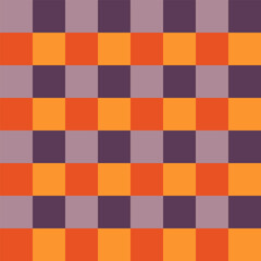 Checkered seamless pattern. Chequered backdrop for textile, tablecloth,clothes etc.