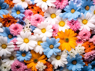 spring flowers background