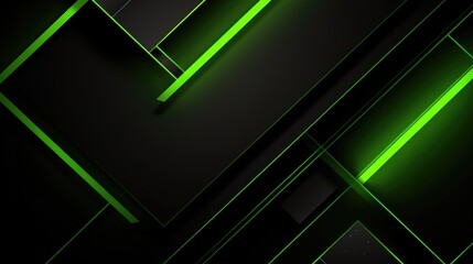 Black Friday sale background in lime green and black colors. Cyber Monday promotion neon banner template concept for promotions and discounts. .