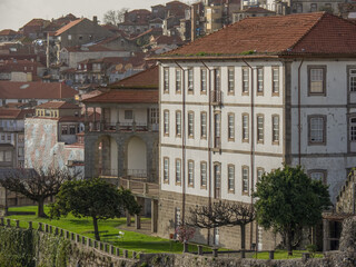 Fototapeta na wymiar Frühling in Porto am Douro