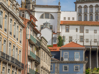 Fototapeta na wymiar Porto am Fluß Douro