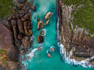 Elephant Rocks, Denmark, Western Australia. William Bay National Park.