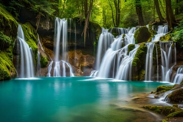 waterfall in the forest