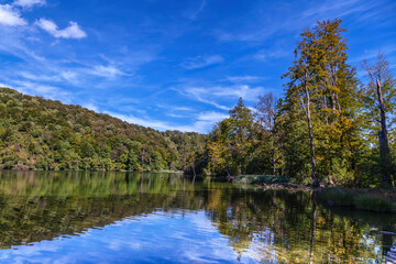 Fototapeta na wymiar Östliche Adria. Kroatien. Plitvicen Seen
