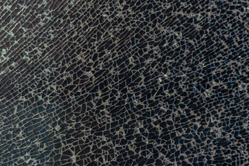 abstract background, dark broken glass