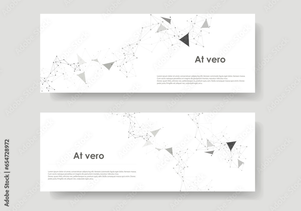Aufkleber vector molecular abstract template. chemistry atom element connection. network organic concept. evol