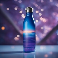 space-inspired water bottle