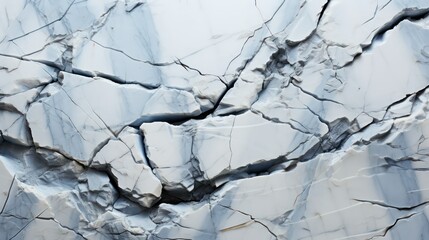 white cracked wall