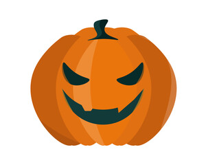 ハロウィンのかぼちゃ。ハロウィーンのカボチャ。ベクターイラスト