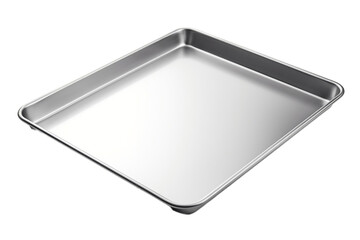 Durable Baking Tray Isolated on Transparent Background