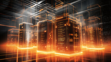 Orange servers for data mining and cloud computing