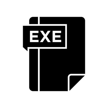 EXE Icon symbols pictograms design elements visual representations