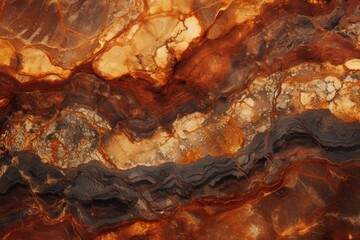 Mineral background with a brown hue