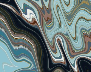 Liquid marble texture. abstract background. Drawn, hand painted aquarelle. Wet watercolor pattern. Artistic background with copy space for design. Vivid web banner. Liquid, flow, fluid effect. 
