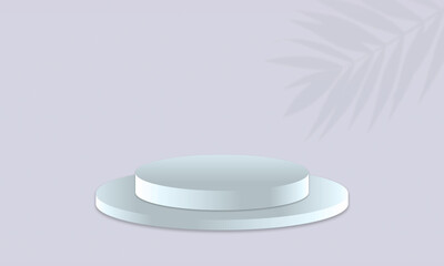 spotlight on stage Futuristic Minimal podium stage display mockup product presentation neon light scene for empty product dispaly background