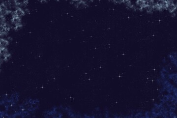 Background about space, nebula and stars.