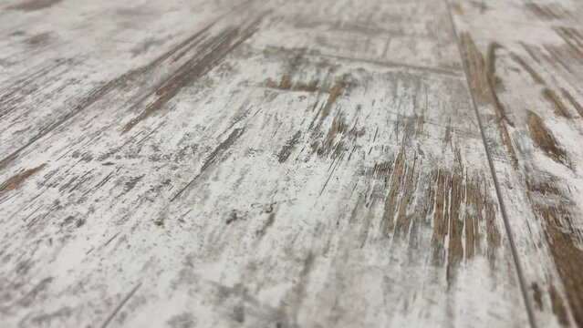 White Painted Laminate Flooring, Slider Shot