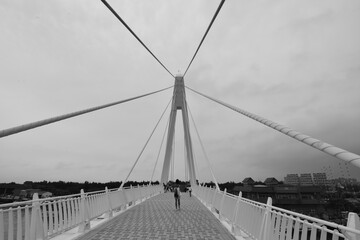 white bridge
