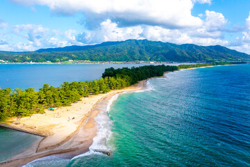 Fototapeta premium 天橋立（京都府宮津市）
