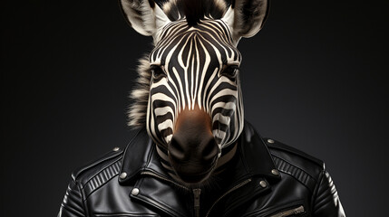 Fototapeta premium zebras in the zoo HD 8K wallpaper Stock Photographic Image