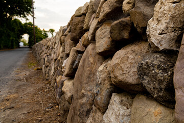 old stone wall