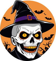 Halloween scary vector