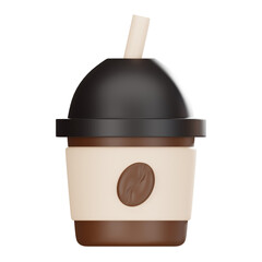 Frappe Glass 3D Icon