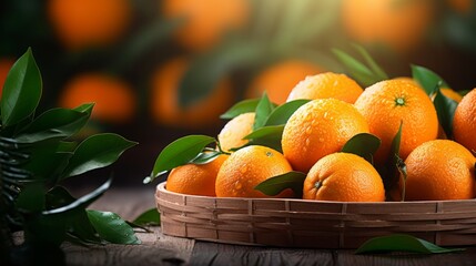 Isolated against a white backdrop, a tangerine or clementine orange with a green leaf.