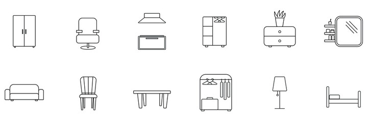 interior items line set