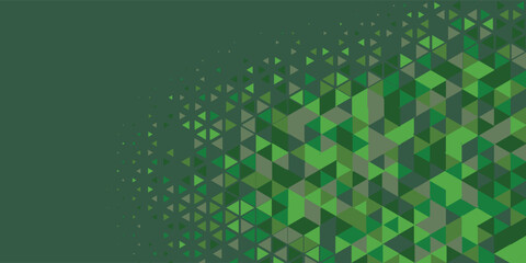 Fototapeta premium Abstract Triangle colorful background or wallpaper with polygons, triangles or concave geometrical shapes with Copy space soft color