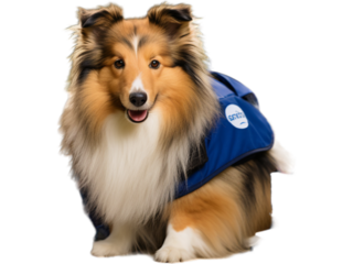 Mail Carrier Shetland Sheepdog Transparent