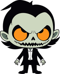 Scary Halloween vector clipart