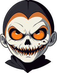 Scary Halloween vector clipart