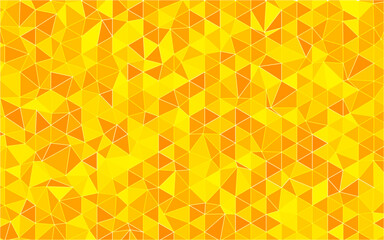 Abstract geometric mosaic orange pattern for background. Awesome geometric abstract polygonal mosaic. Triangle low poly abstract background. Abstract geometric background.