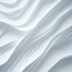 Obraz premium Abstract White Background, White Wavy Texture Background, Soft Texture White Background