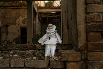 
This striking image transports us to a world of abandoned buildings and ruins, but even in the...