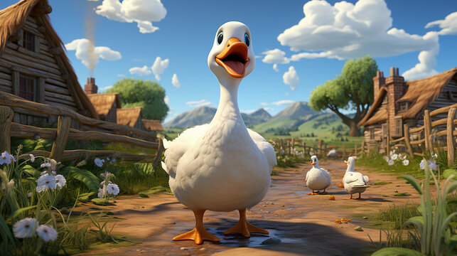 pelican on the roof HD 8K wallpaper Stock Photographic Image