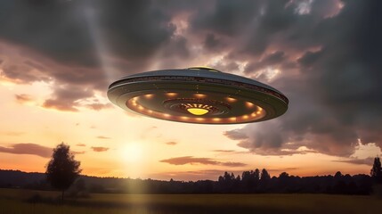 Universe UFO: Galactic Wonders Beyond Stars - Generated by AI