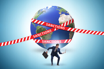 Concept of global political and economic sanctions