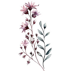 Wildflower ornaments